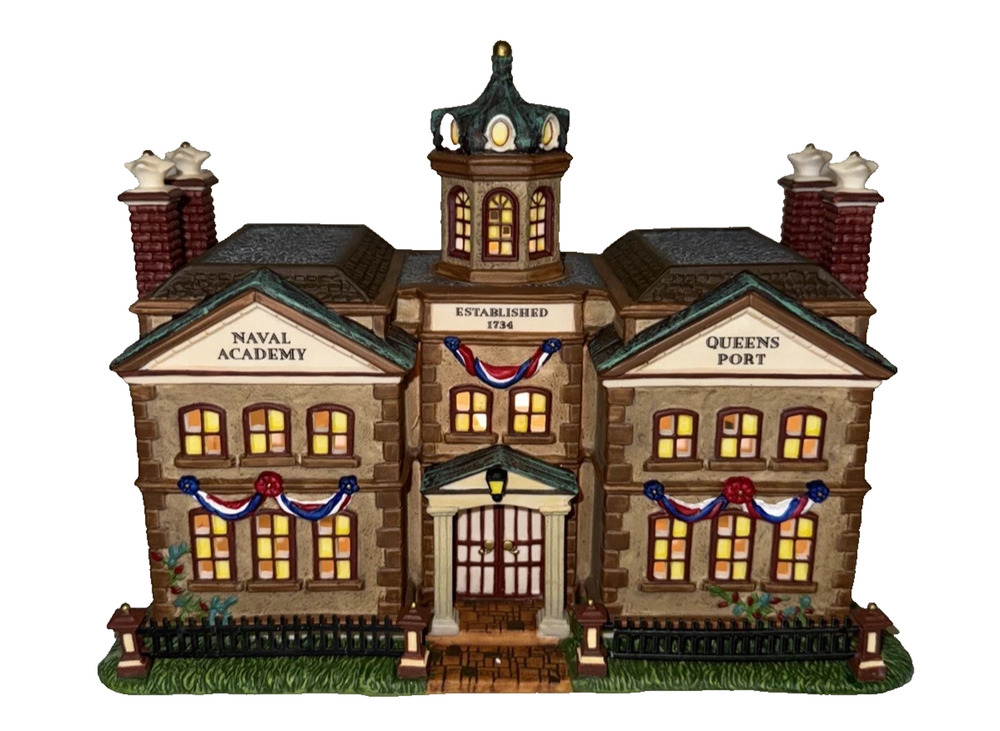 Dept 56 Dickens Village Series “Naval Academy Queens Port” 58713